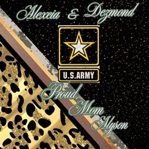 U.S. Army Proud Mom 20oz Tumbler. Hand Wash Only Made To Order. CUSTOME DESIGM🥰